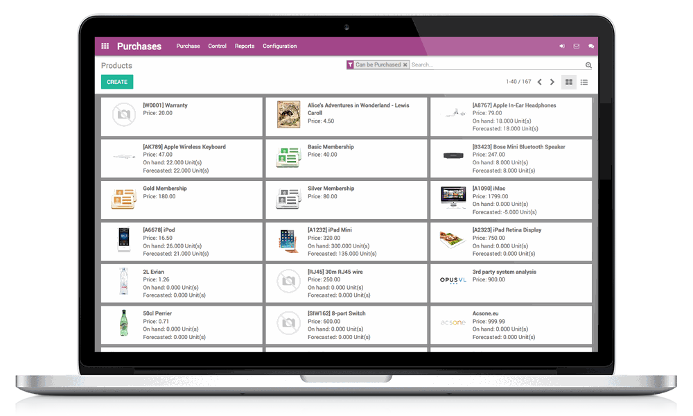 Odoo text and image block