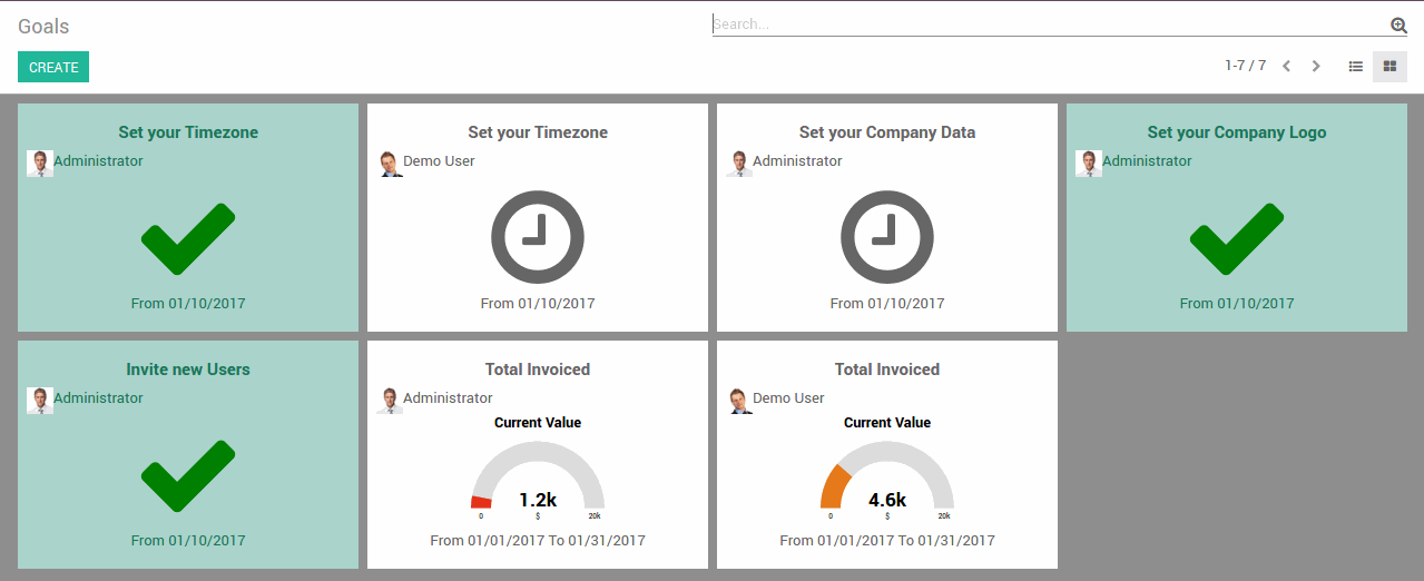 Odoo text and image block