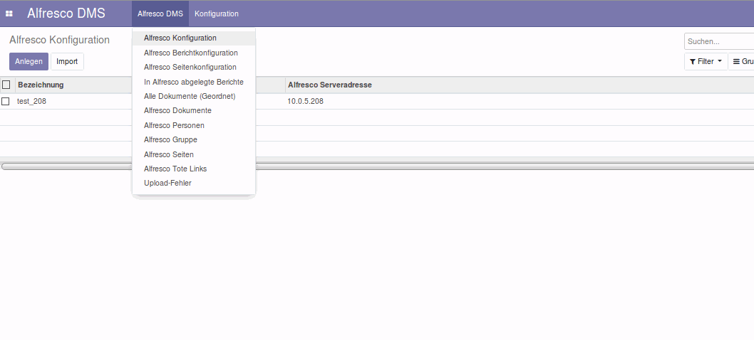 Odoo text and image block